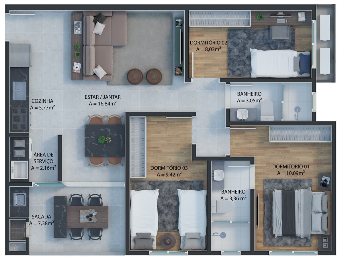 Planta 1 - Supreme Garden