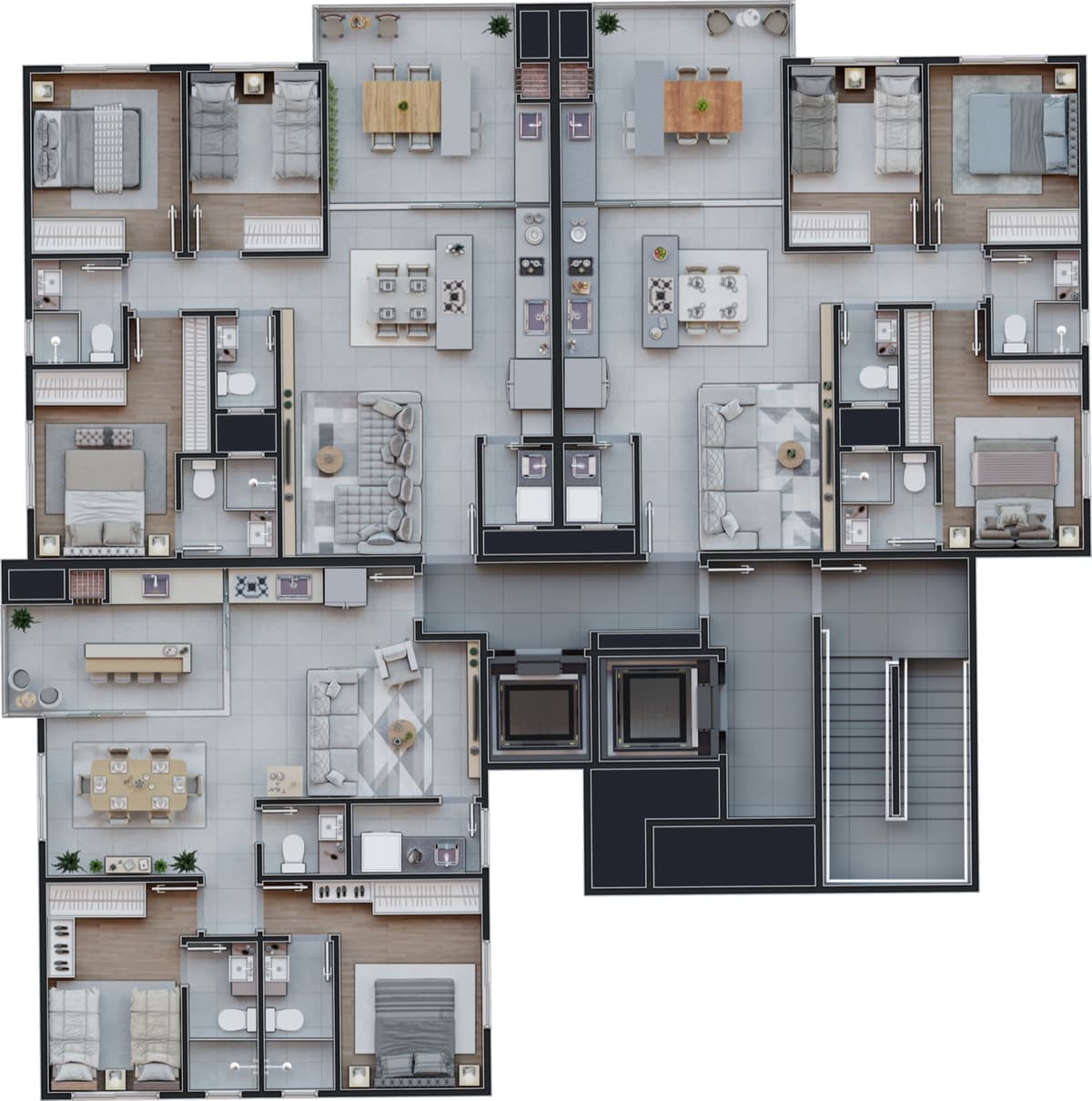 Planta 1 - White House